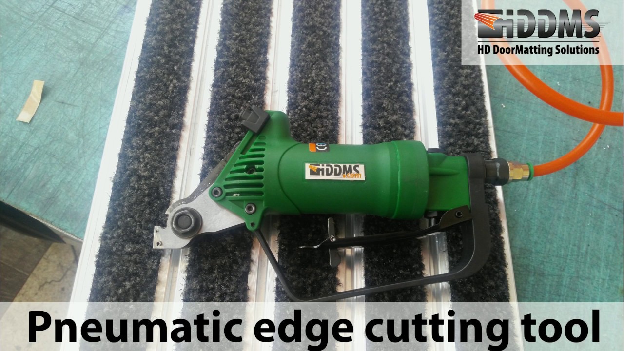 Pneumatic edge cutting tool