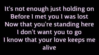 &quot;Rush Over Me&quot; Backstreet Boys (Lyrics/Karaoke) Album: Never Gone
