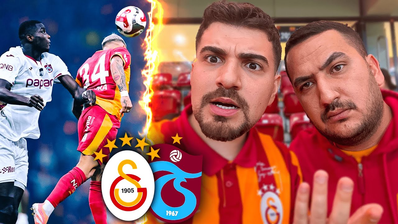 Galatasaray 0-0 Trabzonspor Vlog | GOL GELMEDİ SAHA KARIŞTI