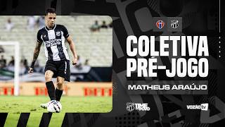 Maranhão x Ceará | Coletiva pré-jogo Matheus Araújo