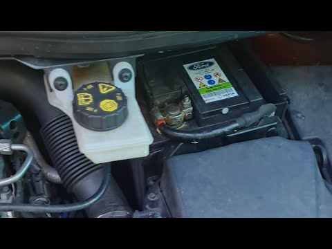 Battery replacement Ford C-Max II 1.0l ecoboost model year 2016