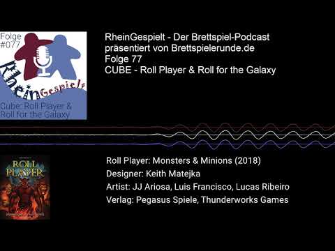 Podcast: RheinGespielt Episode 77 - Roll Player und Roll for the Galaxy
