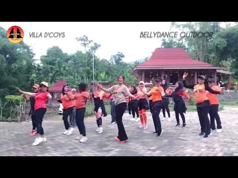 Bellydance Outdoor _ Yalla Habibi _ Easy Choreograohy