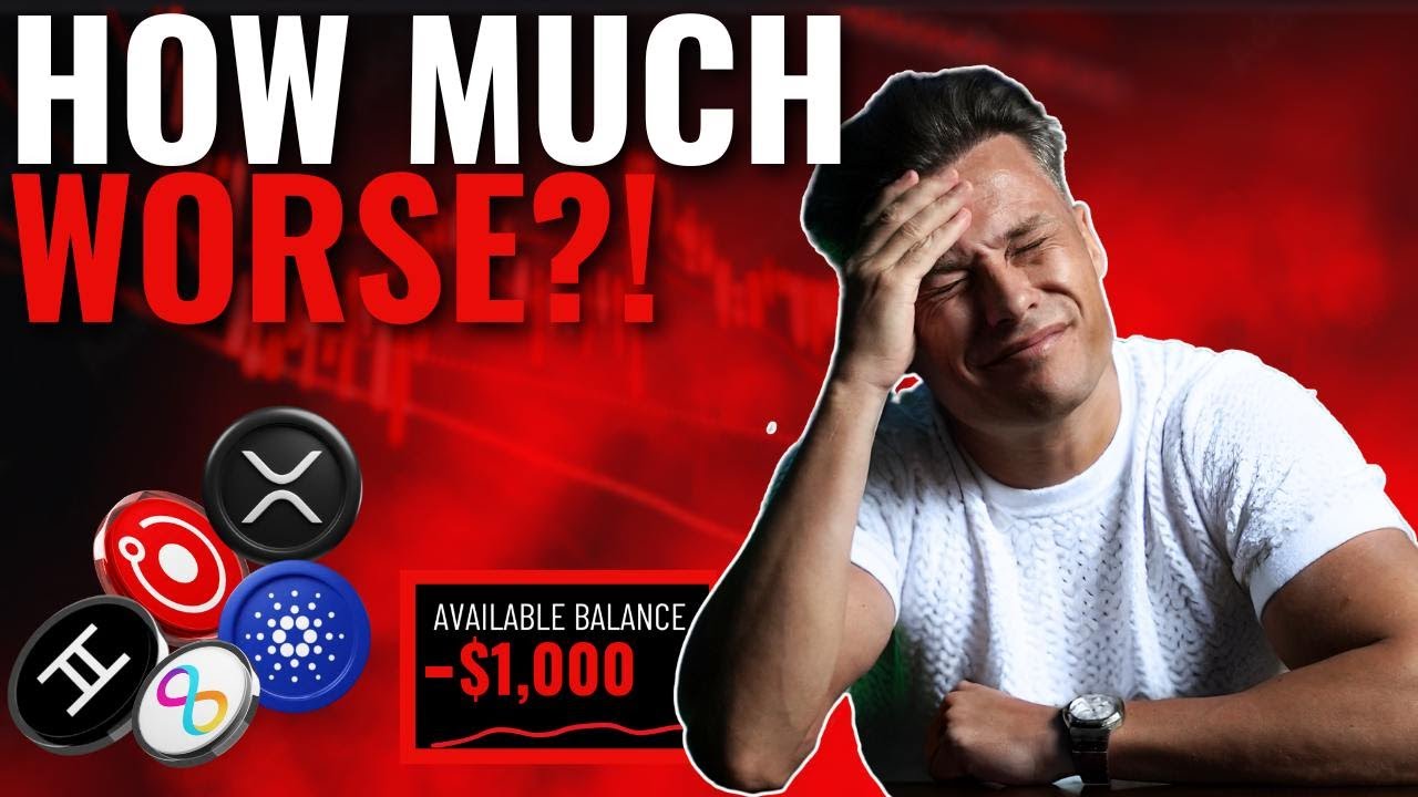 How Bad Can This Crypto Drop Get?! Altcoins Bleeding Badly!