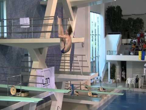 Jack Laugher B-Boys 3m Final - Diving Junior European Championships 2010