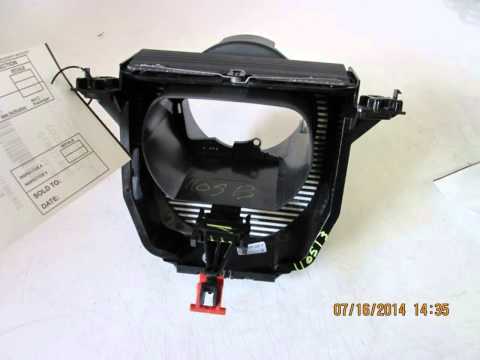 2003 Mercedes C230 Column BLK STEERING WHEEL COVER 2034600095 - mbiparts.com Used OEM Mercede... OEM