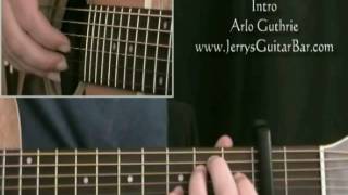 How To Play Arlo Guthrie St James Infirmary (preview only)