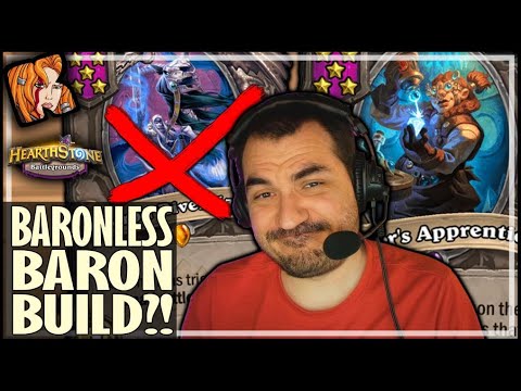 TOP BARONLESS BUILD EVER?! - Hearthstone Battlegrounds