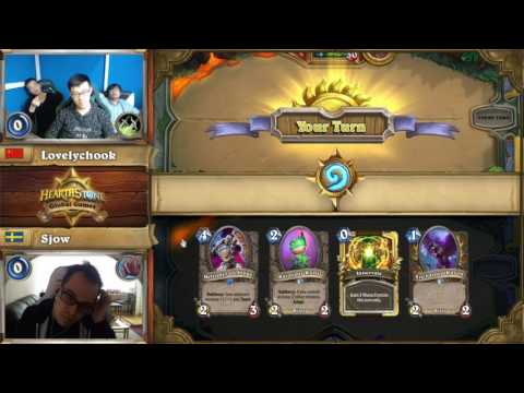 China vs Sweden - Hearthstone Global Games 2017:  Group Stage 1 Group A
