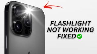iPhone Flashlight Not Working Fixed in 3 Minutes!