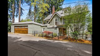 Portland Oregon Real Estate Tour - 2823 SW Rutland Terrace Video