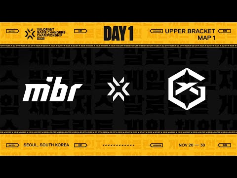 MIBR vs. GX - VALORANT Game Changers Championship - Knockouts - Map 1