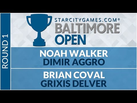 SCGBALT: Round 1 - Noah Walker vs Brian Coval [Legacy]