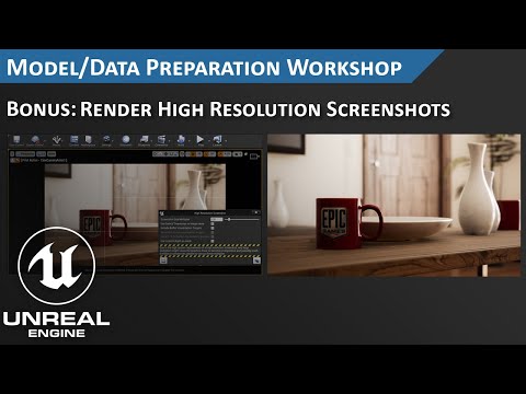 Unreal Engine Lighting Workshop UI Overview