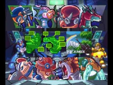 Mega Man X4: Stage Select