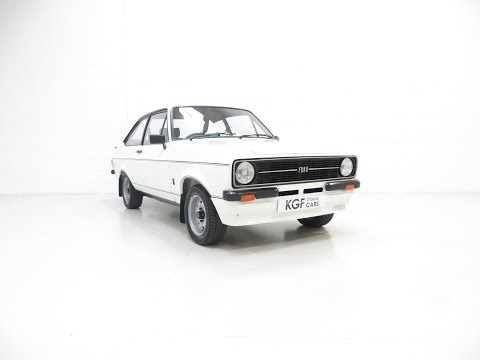 An Exceptional, Very Rare Rallye Sport Mk2 Ford Escort RS Mexico - SOLD!
