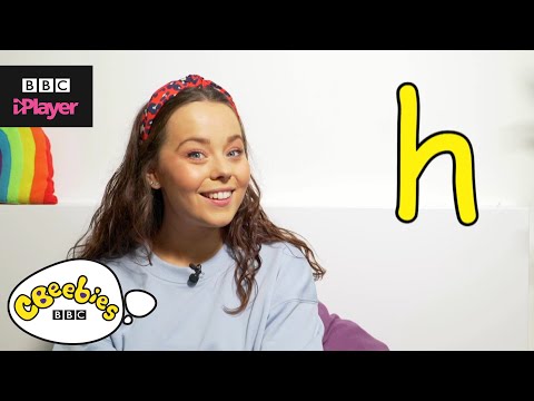 イービーとダッジと一緒に「h」の文字を学ぼう｜フォニックス｜CBeebies House (Learn letter "h" with Evie and Dodge | Phonics | CBeebies House)