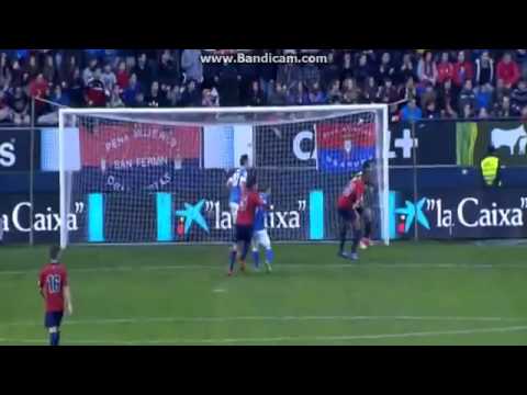 Gol Aritz Aduriz Osasuna 0-1 Atlectic Bilbao 26-01-2014