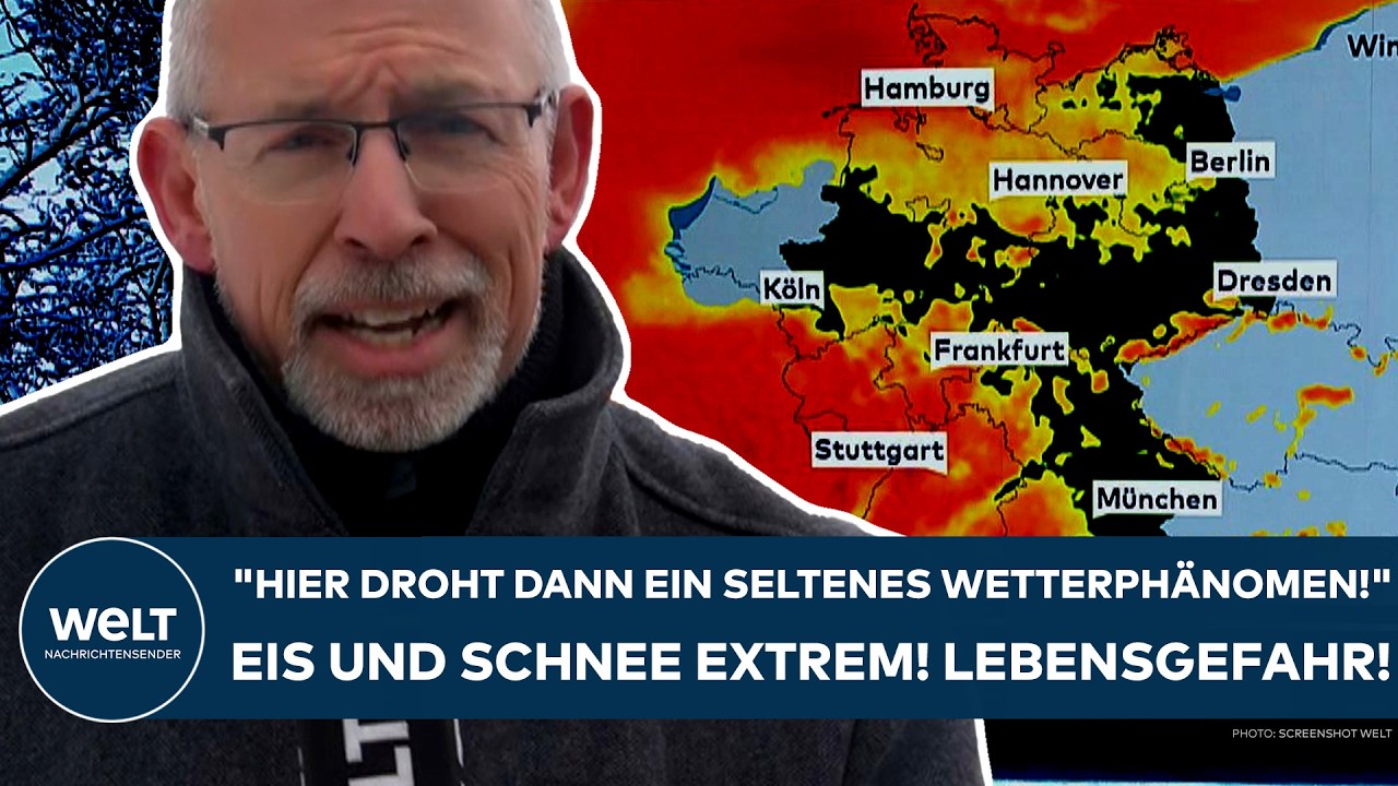 DEUTSCHLAND: "Hier droht dann ein seltenes Wetterphänomen!" Akute Warnung! Achtung Lebensgefahr!