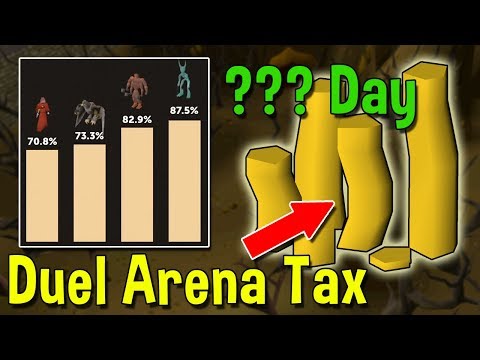This is How Much Gold the Duel Arena Tax Has Removed! Data LiveStream Recap [OSRS]