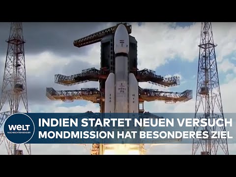 LANDUNG AUF DEM MOND: Indien startet erneut Rakete - das Ziel ist bisher wenig erforscht