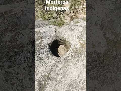 Córdoba, morteros de más de 500 años echo x indígenas montechingones