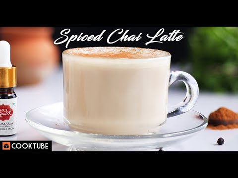 Spiced Chai Latte Recipe | Tea Latte Indian Style | Masala Chai Latte Recipe