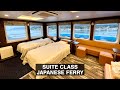 Japanese Local Ferry Experience | Suite Class with a Huge Balcony