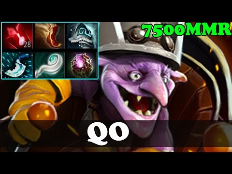 QO 7500 MMR Plays Timbersaw Vol 3 -Ranked Gameplay - Dota 2
