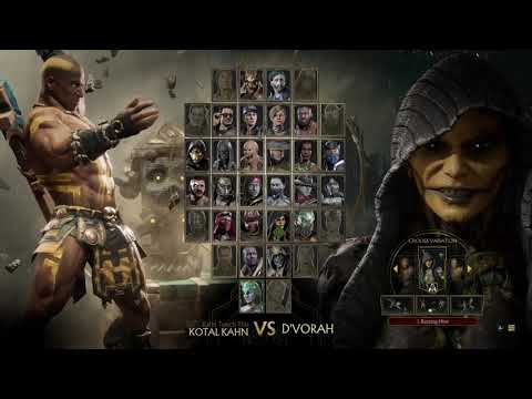 MK11 - Kotal Kahn vs. D’Vorah (Hard difficulty)