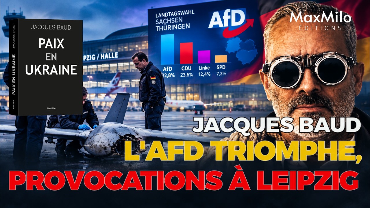 Jacques Baud - L’AFD triomphe, Provocations à Leipzig… et Washington joue les médiateurs en Ukraine