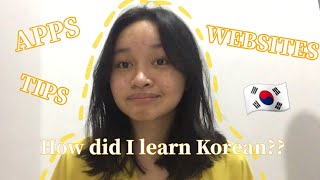 How did I learn Korean??🇰🇷  free resources +