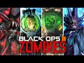 Beating EVERY BLACK OPS 3 ZOMBIES EASTER EGG In One Video
