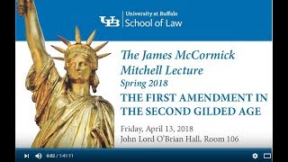 Spring 2018 Mitchell Lecture