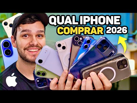 QUAL IPHONE COMPRAR EM 2026