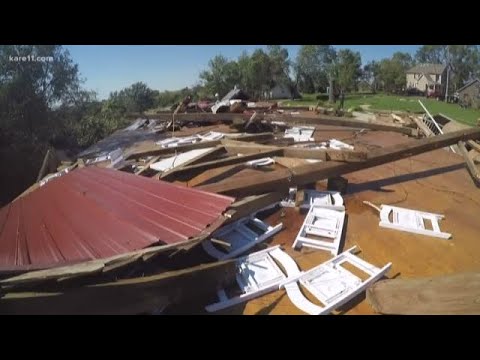 Minnesotans cleaning up after severe weather, tornadoes