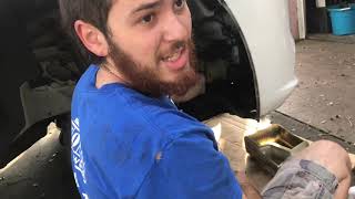 Replacing power steering reservoir and seals to fix leak 2011-2014 Dodge Charger Chrysler 300