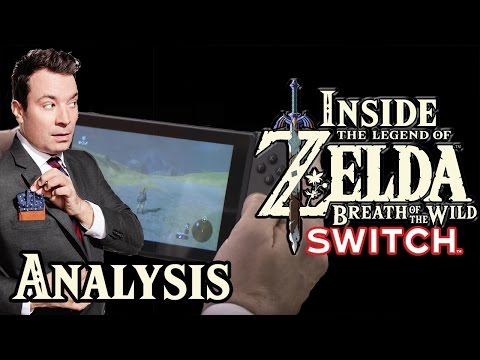 Nintendo Switch on Jimmy Fallon - Analysis and Breath of the Wild Gameplay!