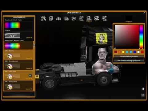 JBK-Trans DAF Euro 6 WWE Skin Pack