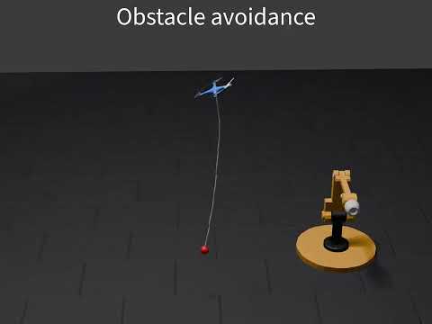 UAV flexible-cable pick-and-place - demo video