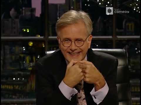 Die Harald Schmidt Show - 1126 - 2002-08-30 - Jugend forscht an Negerküssen, Politbarometer August