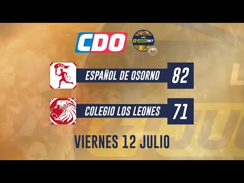 HLs Español de Osorno vs Col. Los Leones - J3 Finales Liga JugaBet by Cecinas Llanquihue 2024 (CDO)