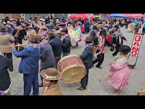 Pinquillada huaycheña de Puerto Acosta en El Alto - La Paz. 