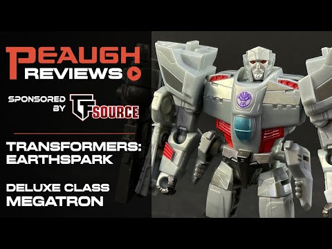 Video Review: Transformers Earthspark Deluxe MEGATRON