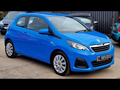 2017 (66) Peugeot 108 Active 1.0 3Dr in Tahoe Blue. 49k Miles. 2 Owners. 5 Services. NIL Tax. SOLD!