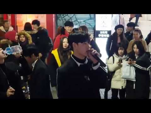 20200123 홍대 항상 팬반응 쩌는 MAXXAM 퍼포먼스팀 MYM(새봄,찬욱,효진) 버스킹 12 - 팀소개 및 새봄군 소개, 멤버들영상