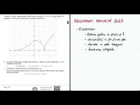 Argomenti Maturità Scientifica