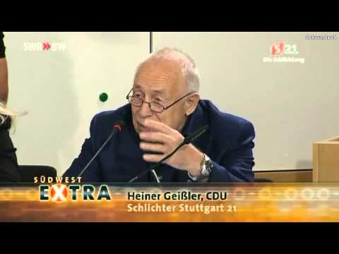 Stuttgart 21 Schlichtung / Fakten Check 02 - 01 / 20
