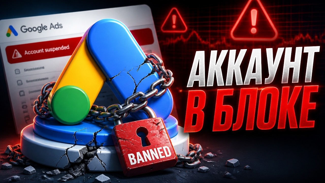 АРБИТРАЖ GOOGLE ADS 2026: КАКИЕ БАНЫ СУЩЕСТВУЮТ И КАК ИЗБЕЖАТЬ ОГРАНИЧЕНИЙ АККАУНТА, баны гугл адс