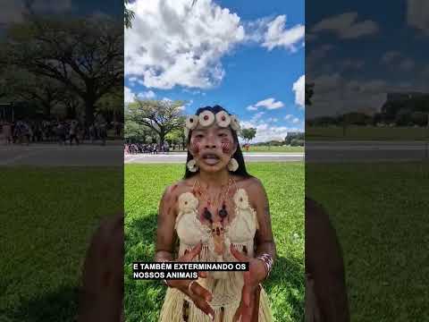Jucimery Tariana, jovem do Rio Negro (FOIRN), manda o recado no #atl2026